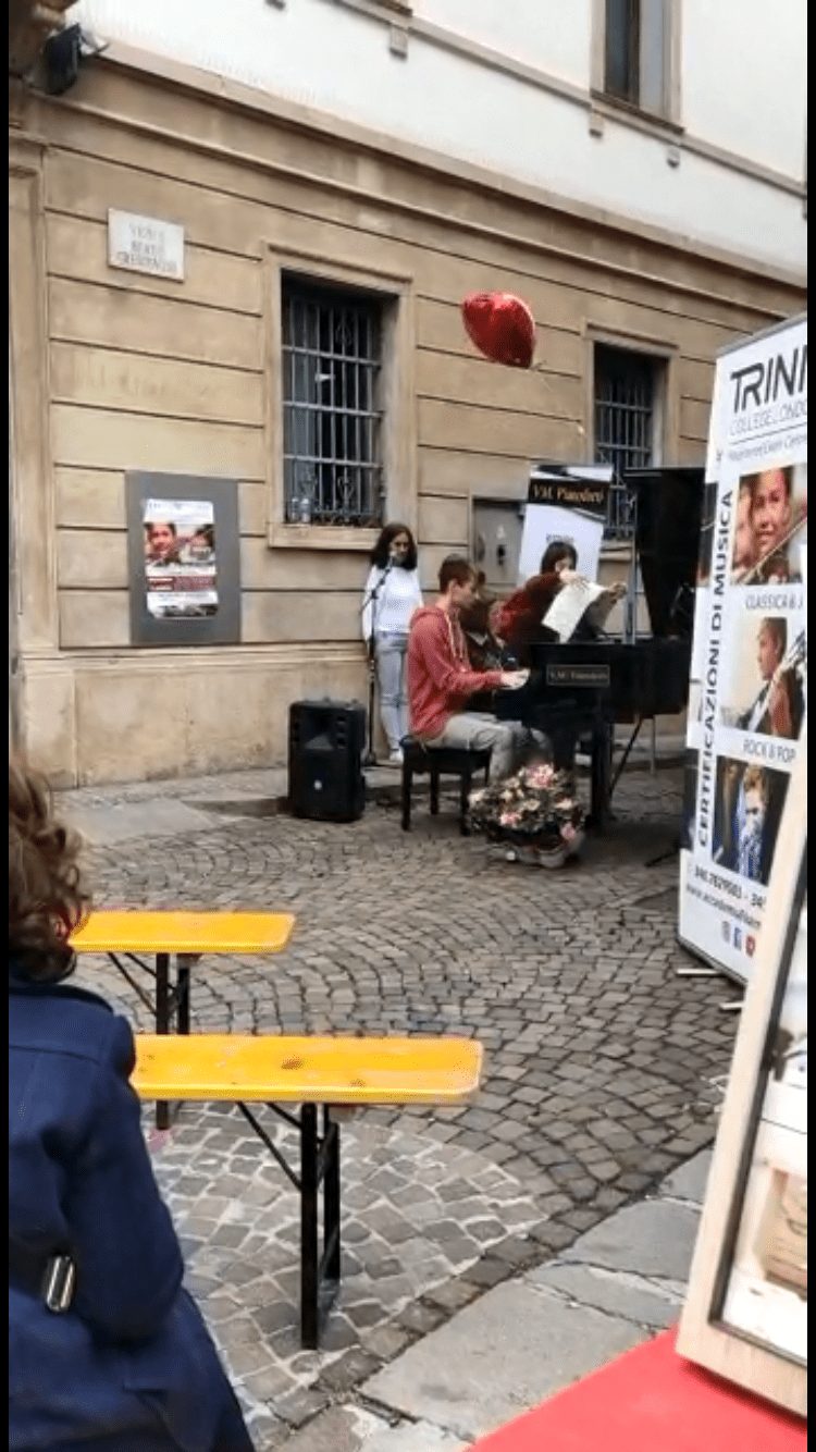 Maratona pianistica – Camposampiero 2022 – Gianluca Ballon e Martina Sartori , allievi prof.ssa Vanessa Visentin